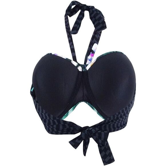 New. Coco Reef 5-way black bikini top. 36/38C - Picture 11 of 15